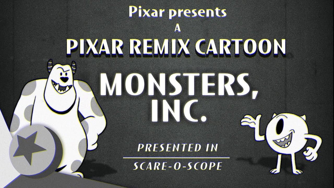Backdrop – Pixar Remix: Monsters, Inc.