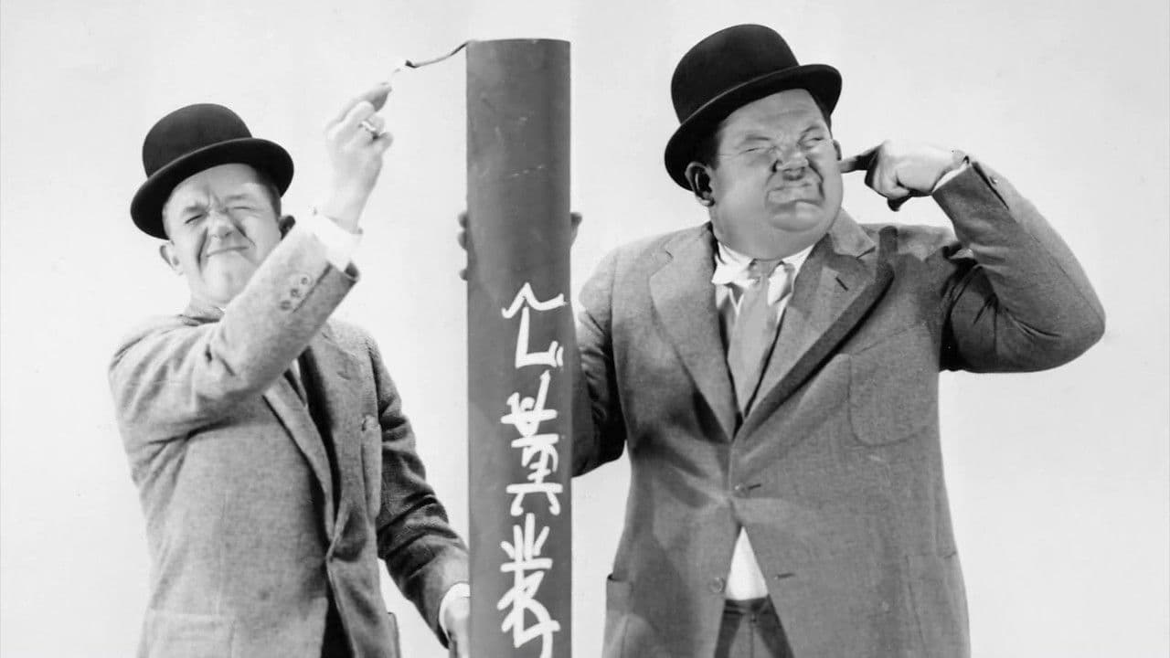 Backdrop – Laurel & Hardy - Die komische Liebesgeschichte von Dick und Doof