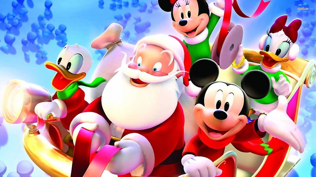 Backdrop – Mickey Mouse Clubhouse - Mickey Saves Santa