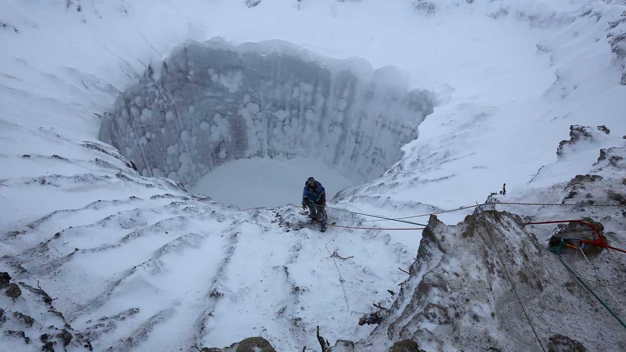 Backdrop – Arctic Sinkholes