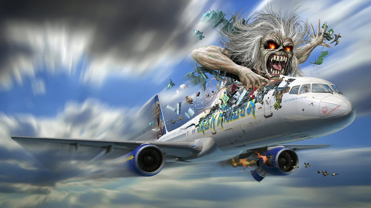 Backdrop – Iron Maiden - Flight 666 - The Concert