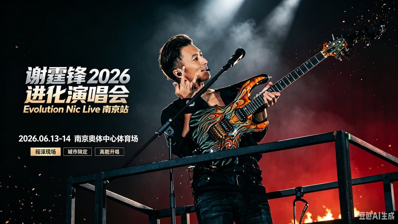 Backdrop – 谢霆锋2026进化演唱会南京站