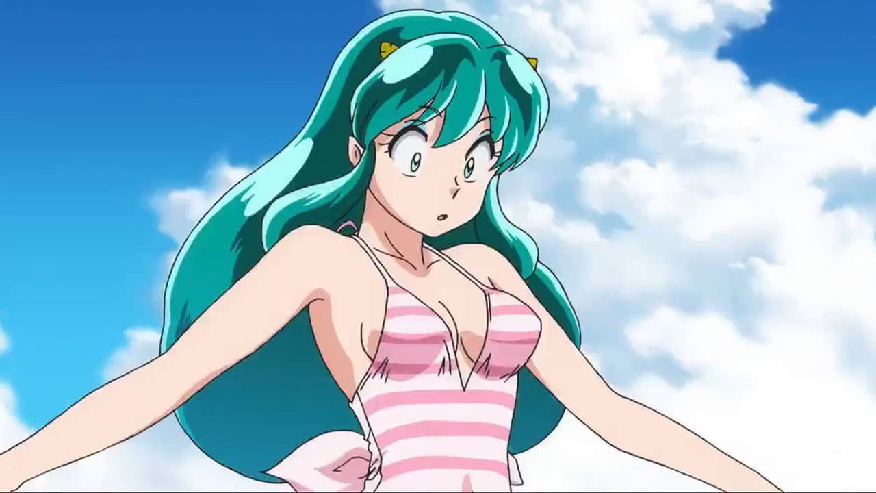 Backdrop – Urusei Yatsura - The Obstacle Course Swim Meet