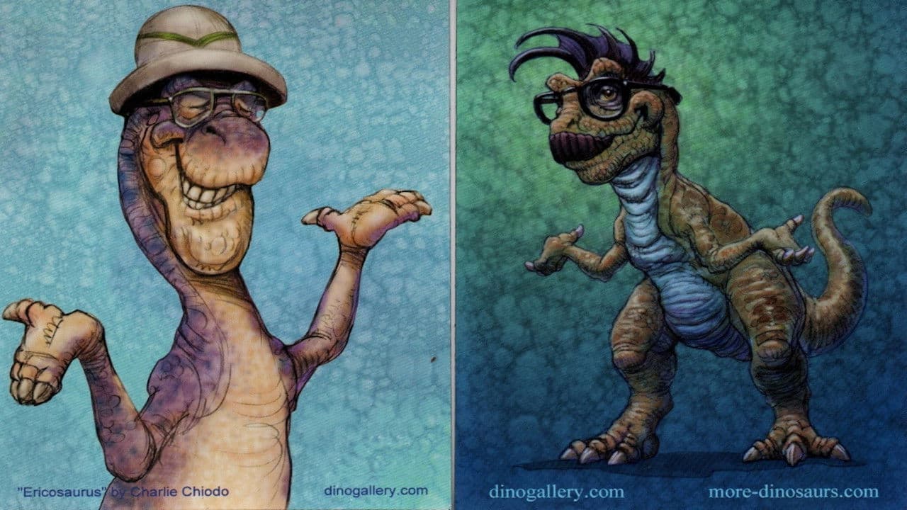 Backdrop – The Dinosaur Shows w/ Gary Owens and Eric Boardman