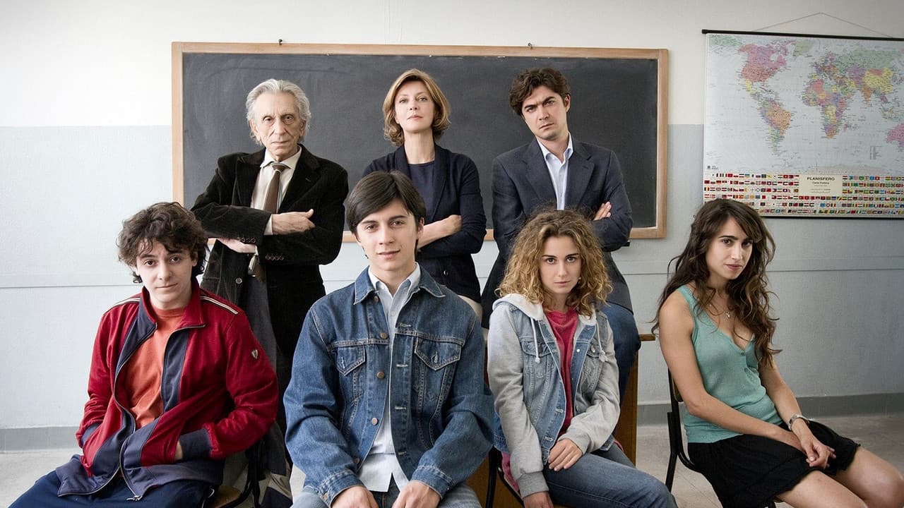 Backdrop – Rot und Blau