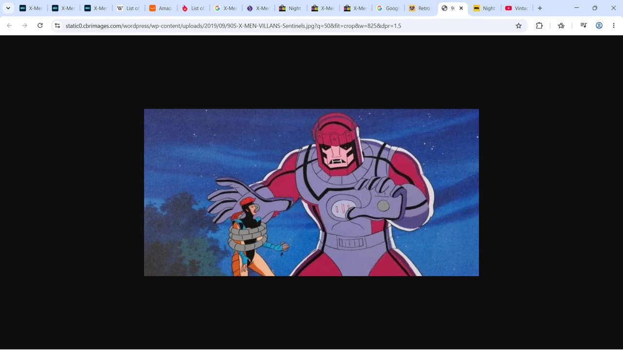 Backdrop – X-Men: Night of the Sentinels