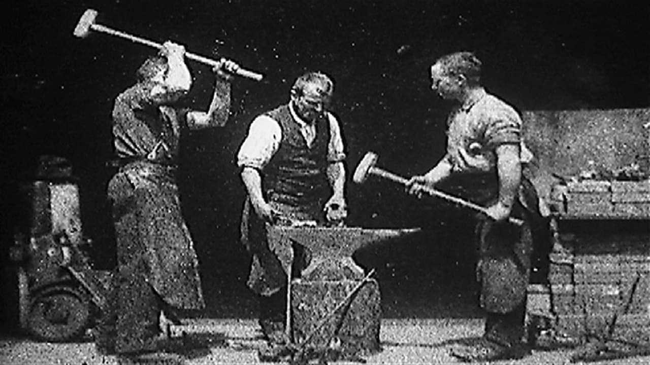 Backdrop – Blacksmithing Scene