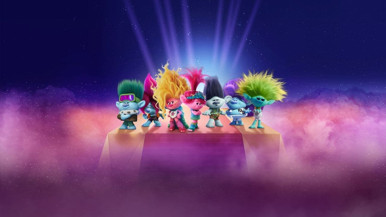 Backdrop – Trolls - Gemeinsam stark