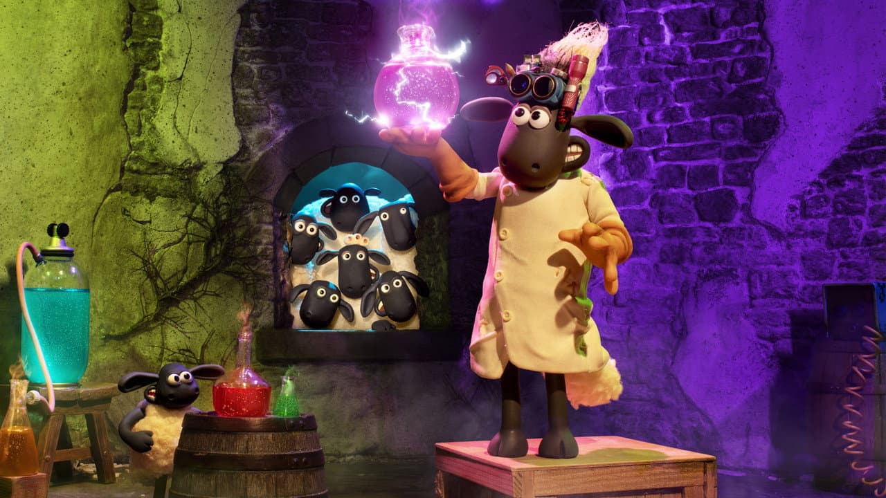 Backdrop – Shaun das Schaf – Spuk im Kürbisfeld