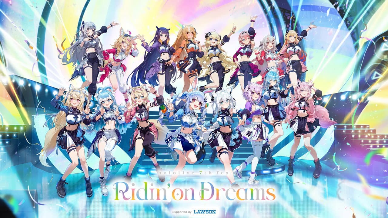Backdrop – hololive 7th fes. Ridin’ on Dreams Day 1 Stage 1