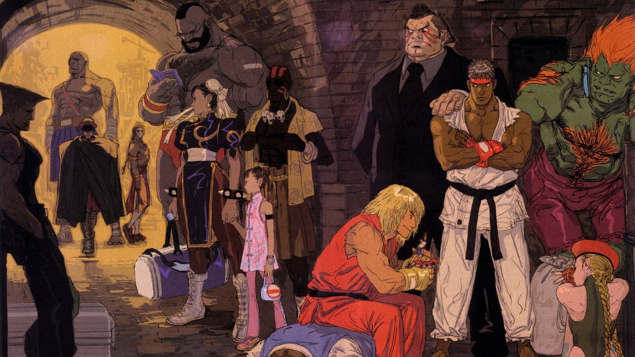 Backdrop – ＳＴＲＥＥＴ ＦＩＧＨＴＥＲ ＳＡＧＡ 格闘武眞傳