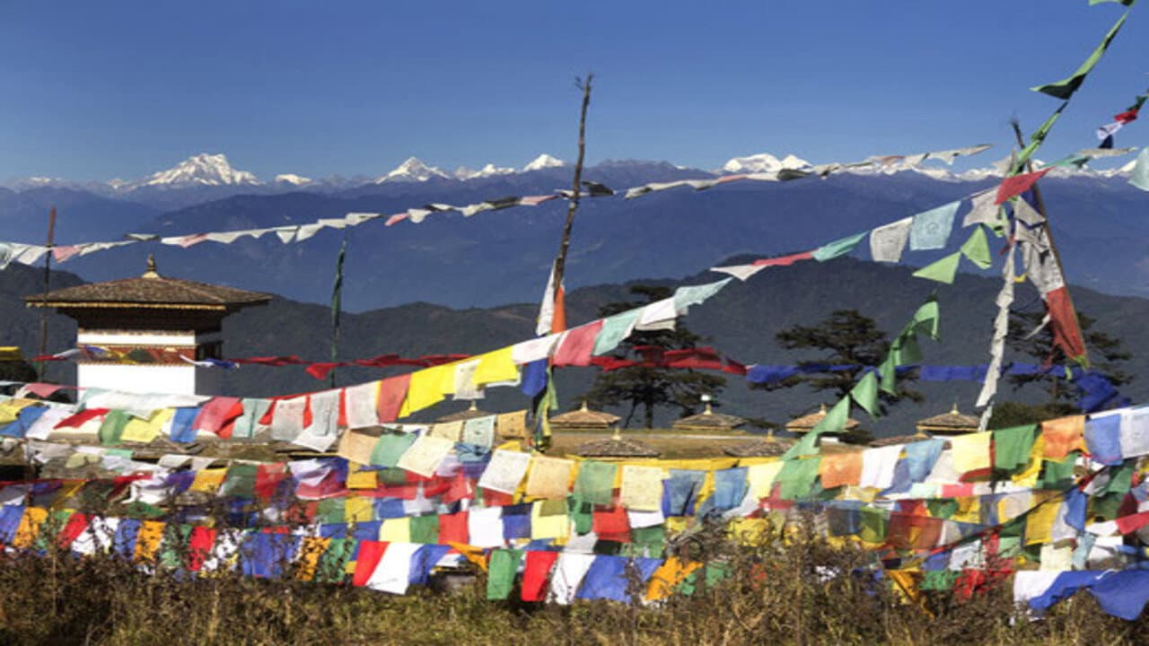 Backdrop – Bhutan 26° 28° N - Königreich im Himalaya