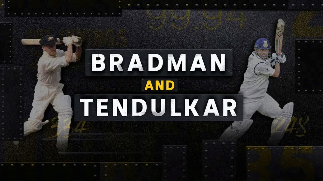 Backdrop – Bradman and Tendulkar