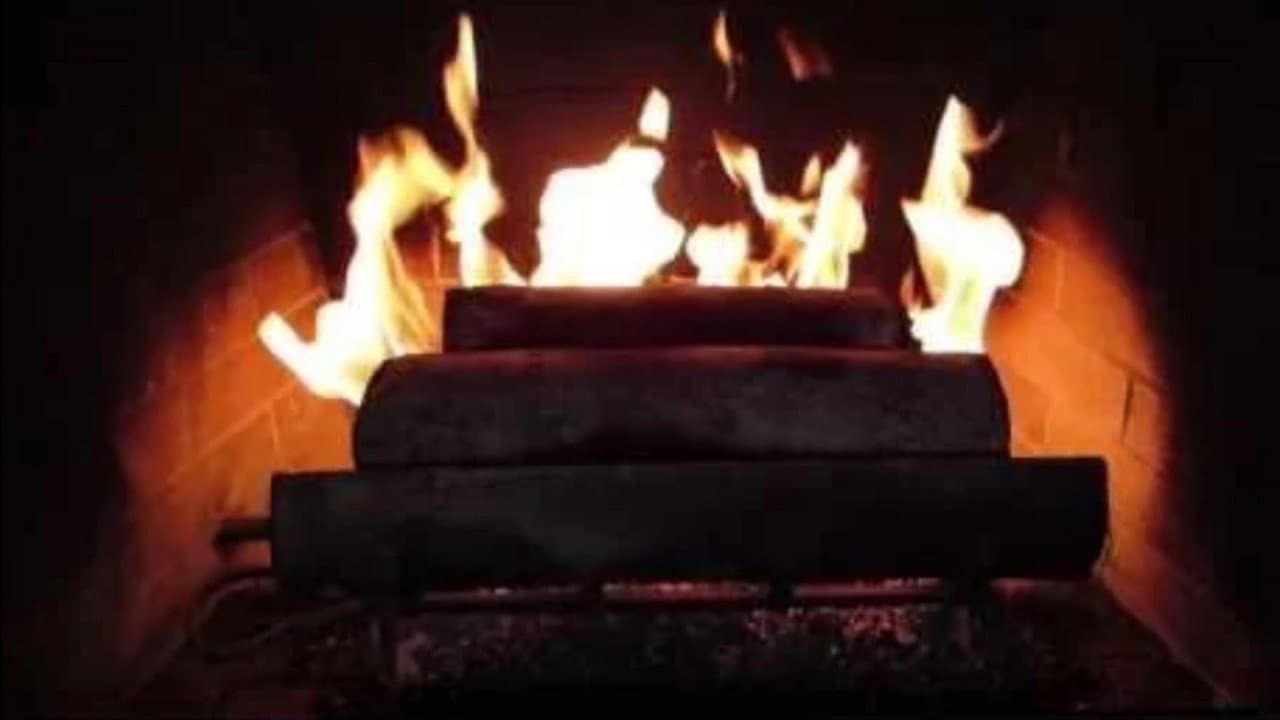 Backdrop – Yule Log with Christmas Music and Loud Family Fighting