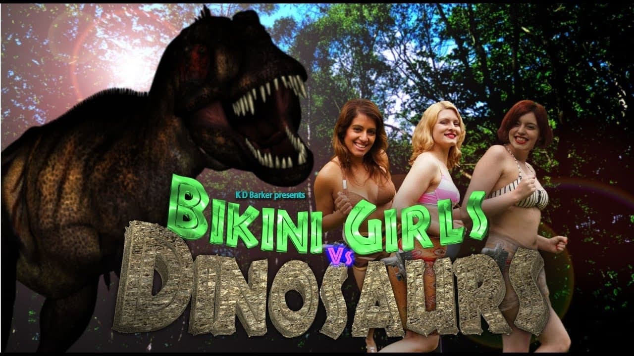 Backdrop – Bikini Girls vs Dinosaurs
