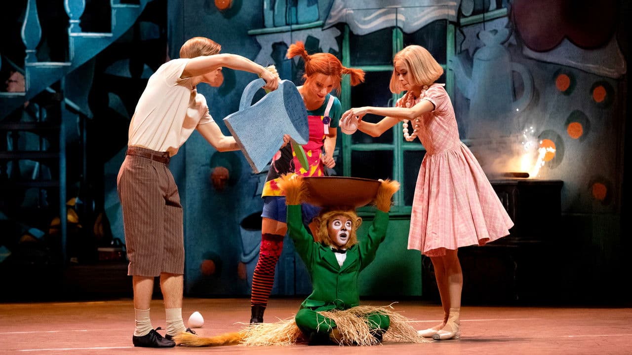 Backdrop – Pippi Langstrumpf in der Oper