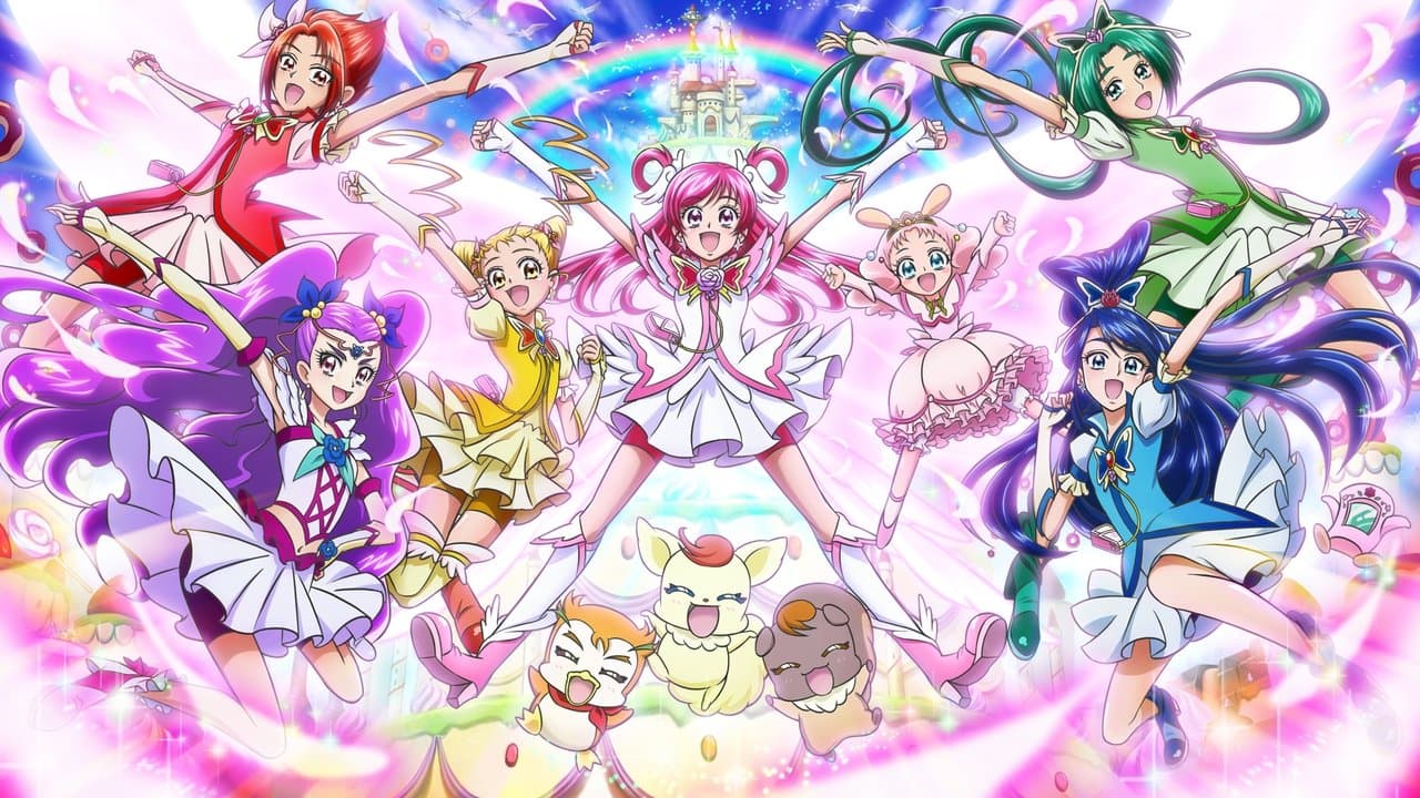 Backdrop – Pretty Cure 5 Yes! Go Go - Movie 5 Happy Birthday in the Land of Sweets