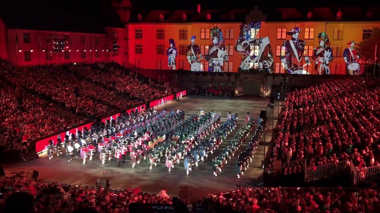 Backdrop – Basel Tattoo 2017