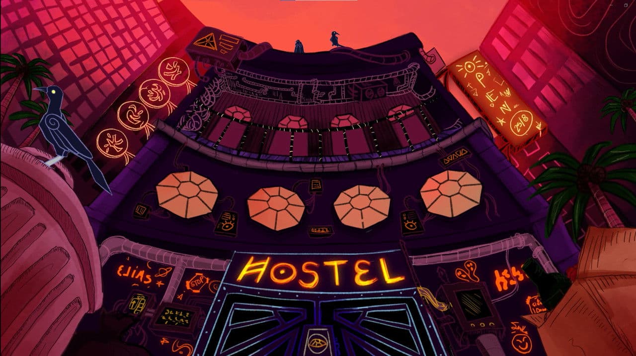 Backdrop – Corazón Galvánico