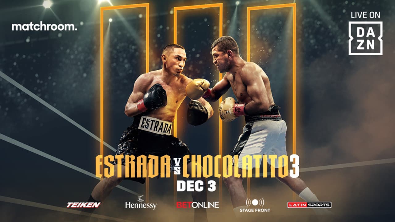 Backdrop – Juan Francisco Estrada vs. Roman 'Chocolatito' Gonzalez III