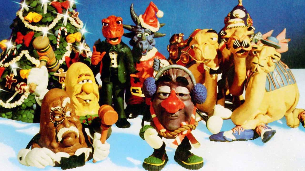 Backdrop – Claymation Christmas Celebration