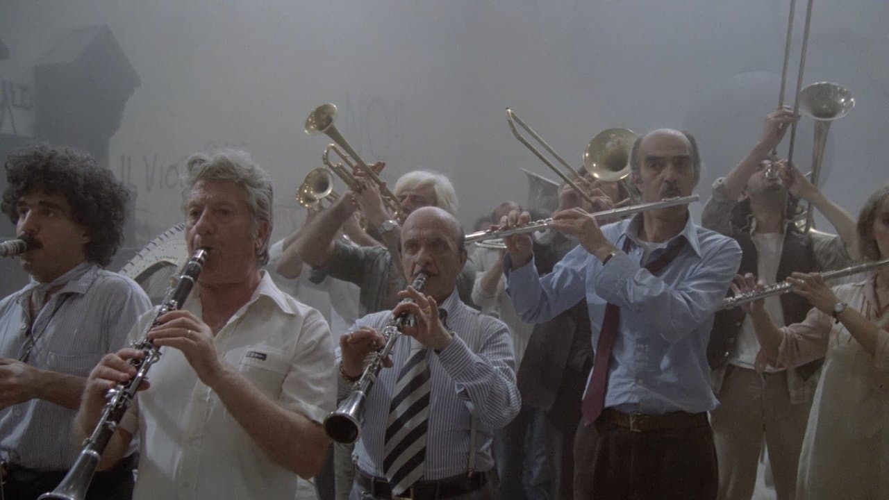 Backdrop – Orchesterprobe