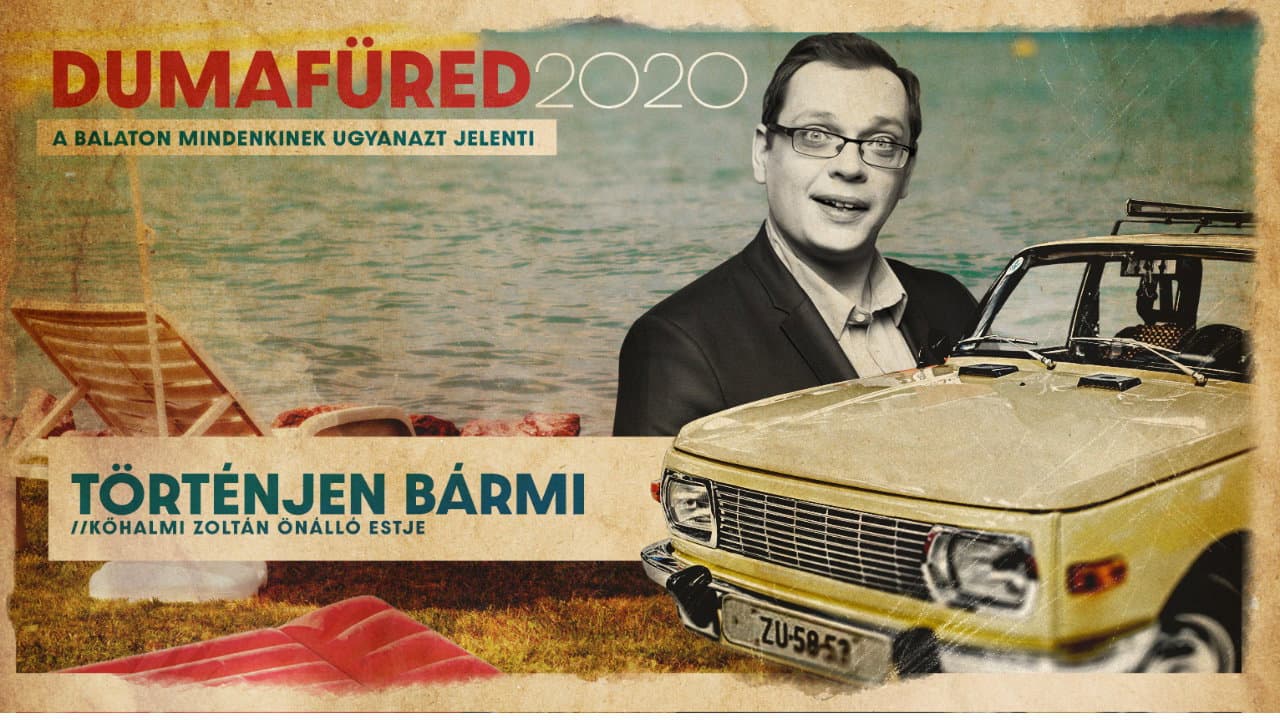 Backdrop – Kőhalmi Zoltán: Történjen bármi