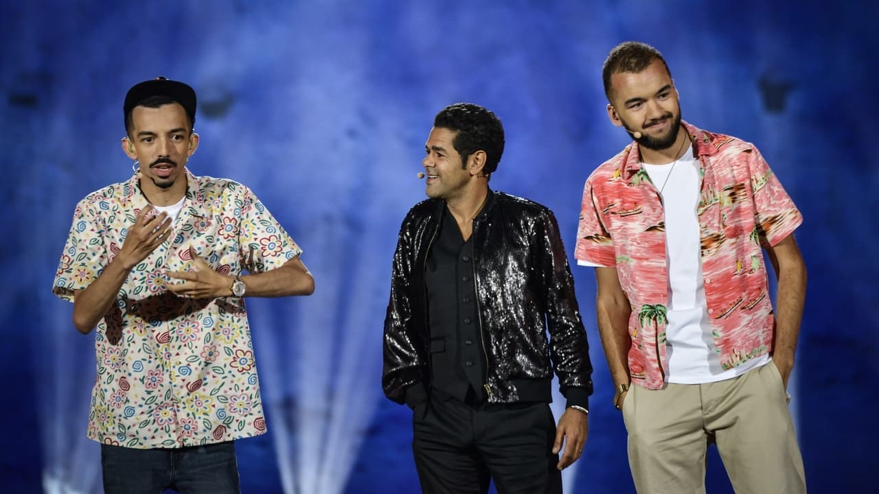 Backdrop – Jamel et ses amis au Marrakech du rire 2019