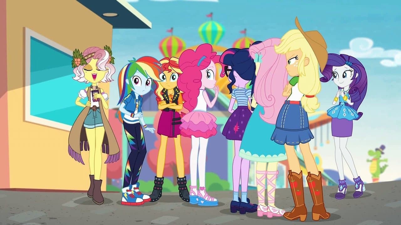 Backdrop – My Little Pony: Equestria Girls - Achterbahn der Freundschaft