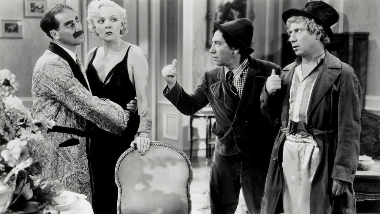 Backdrop – Marx Brothers - Das große Rennen