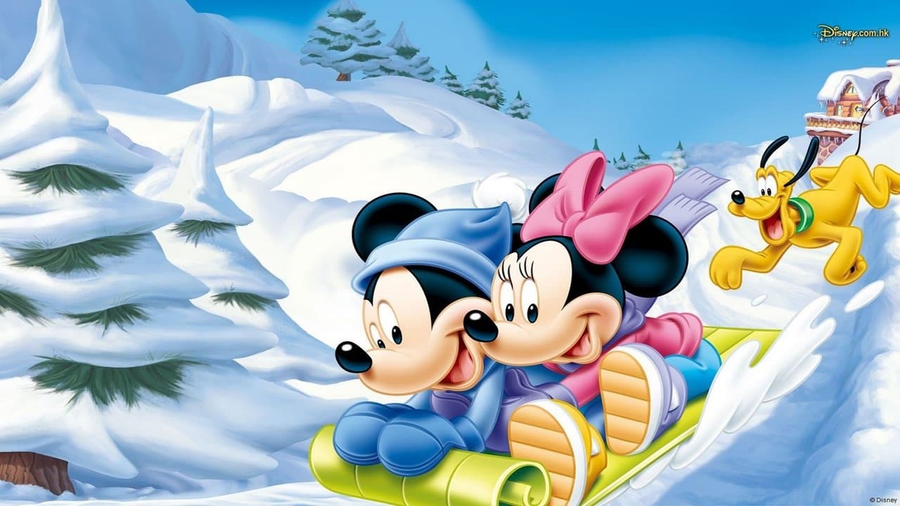Backdrop – Disneys Micky Maus Wunderhaus - Minnies Winter-Schleifenschau