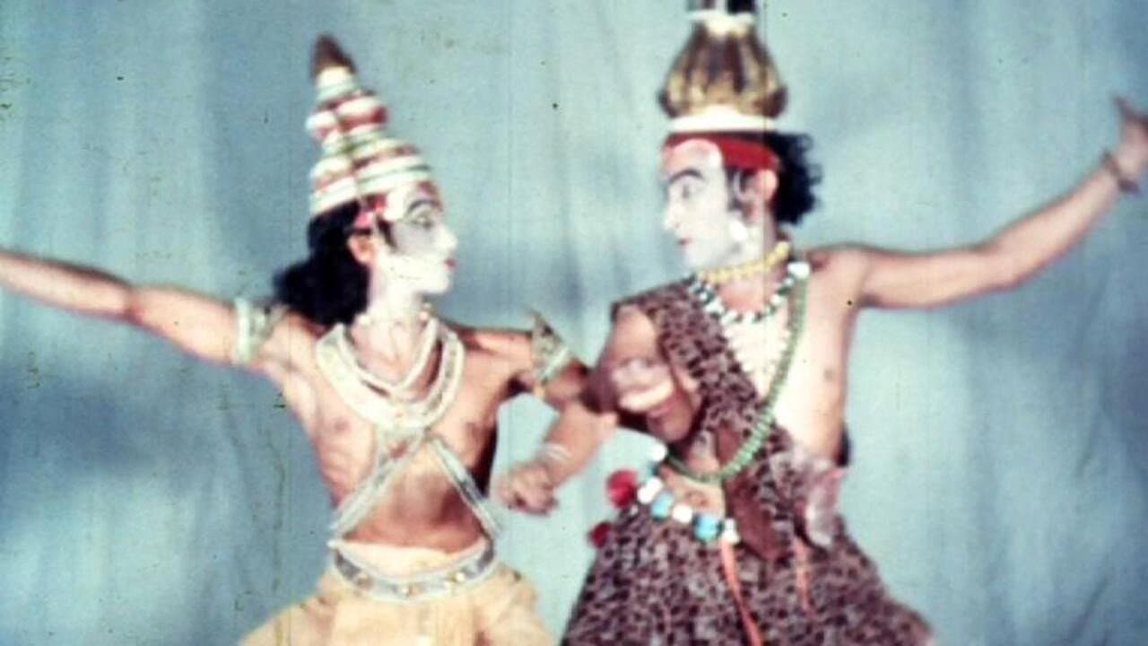 Backdrop – Dancers at Trivandrum Gopinath