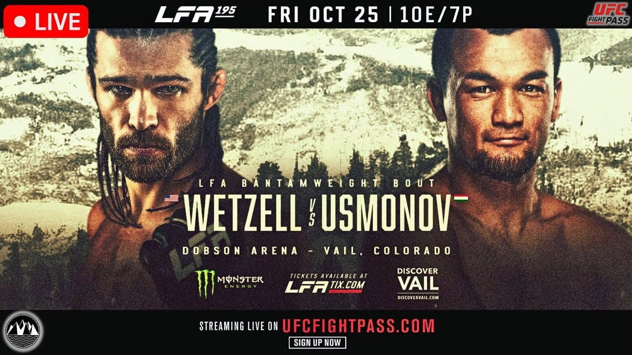 Backdrop – LFA 195: Wetzell vs. Usmonov