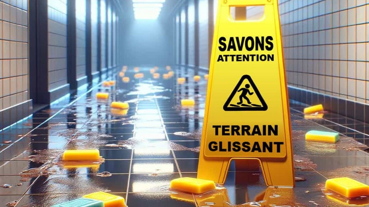 Backdrop – Savons, attention terrain glissant