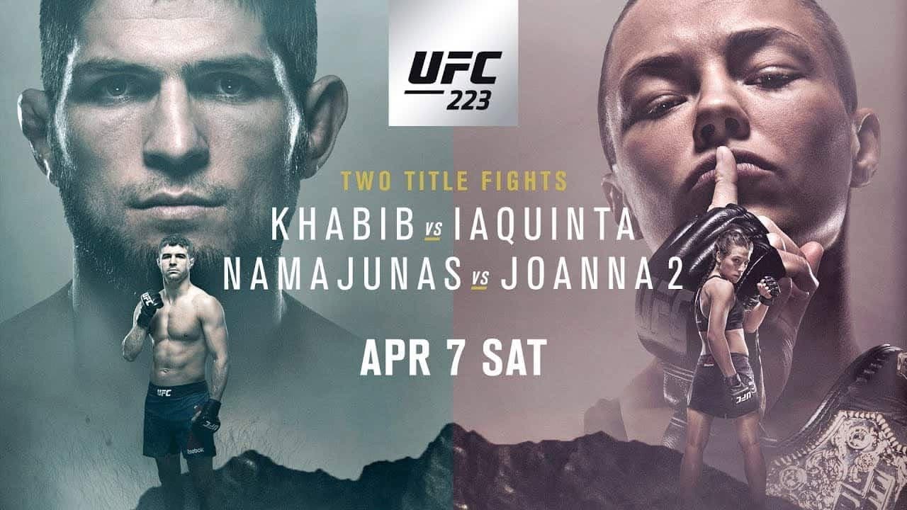 Backdrop – UFC 223: Khabib vs. Iaquinta