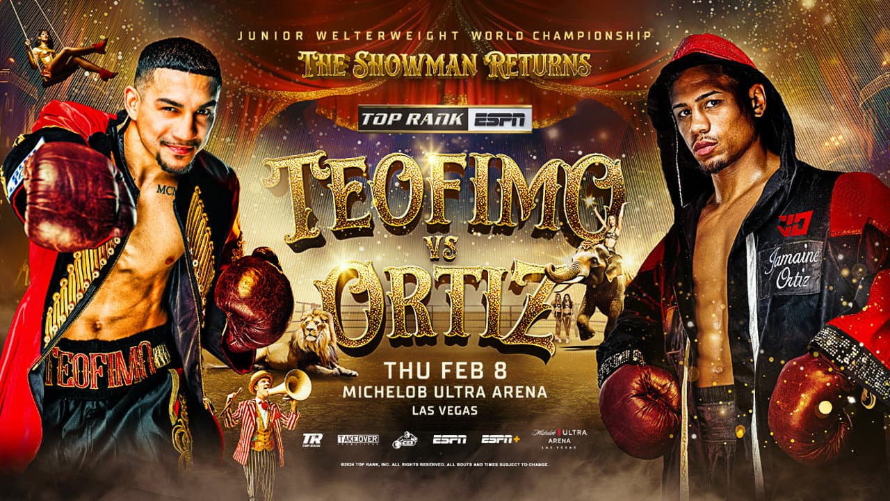 Backdrop – Teofimo Lopez vs. Jamaine Ortiz