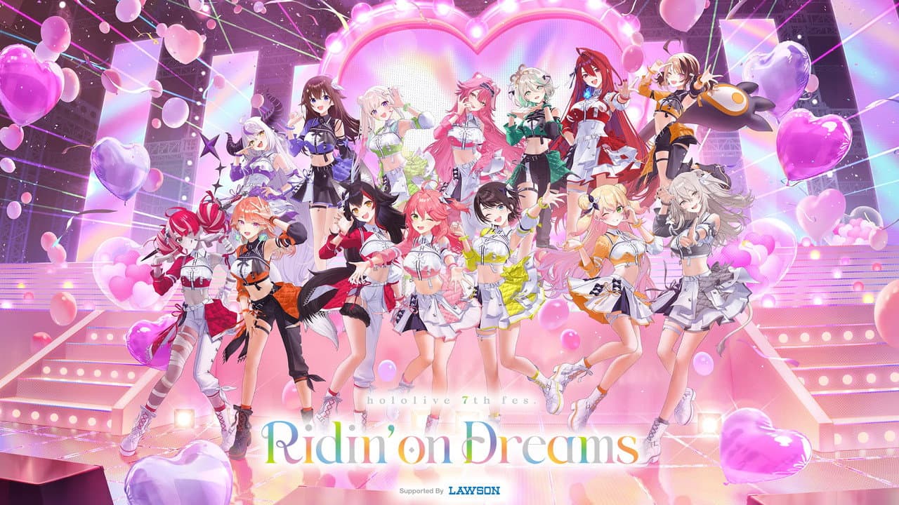 Backdrop – hololive 7th fes. Ridin’ on Dreams Day 2 Stage 2