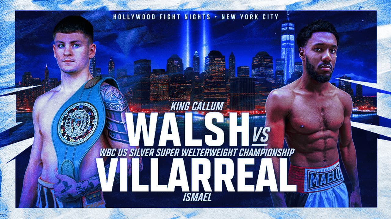 Backdrop – Callum Walsh vs. Ismael Villarreal