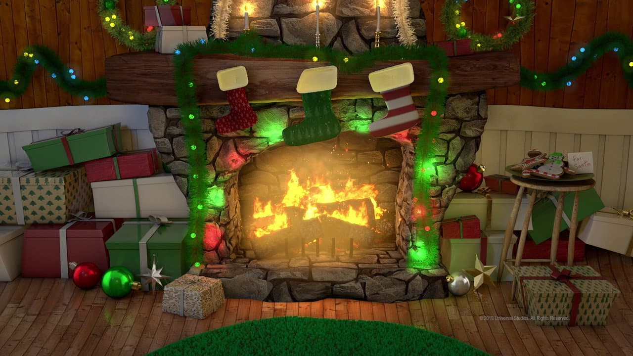 Backdrop – Cindy-Lou's Yule Log