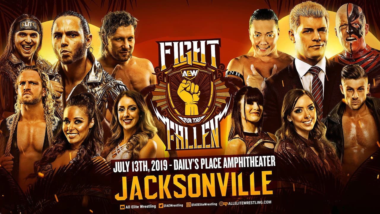 Backdrop – AEW Fight for the Fallen