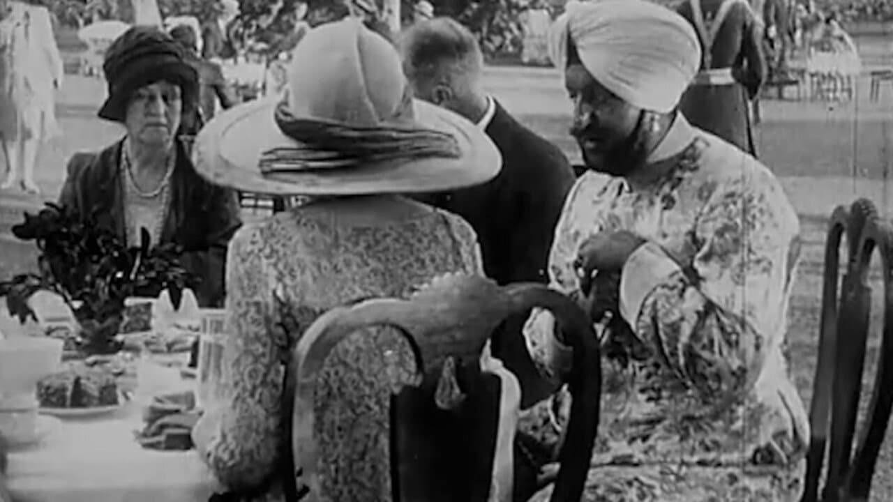 Backdrop – Scenes at his Excellency the Viceroys's Garden Party at Belvedere