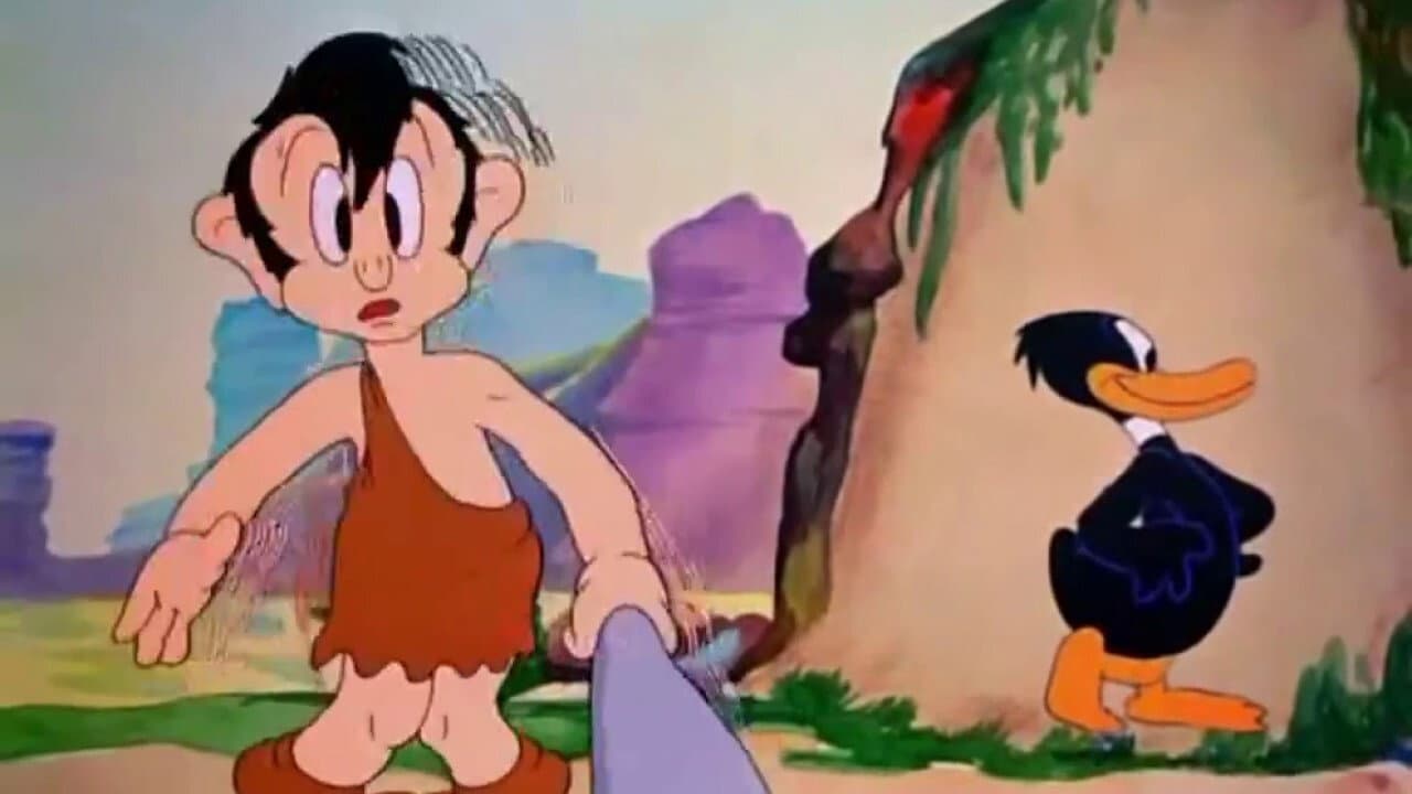 Backdrop – Daffy und der Dinosaurier
