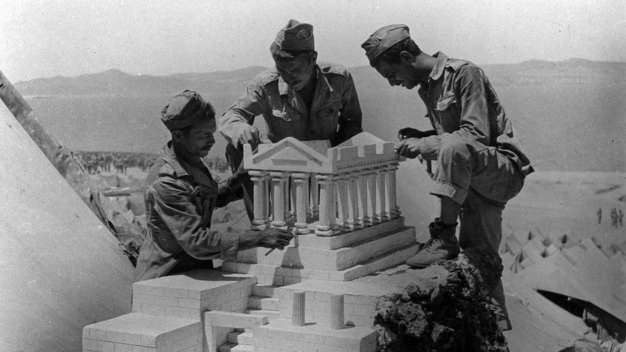 Backdrop – Comme des lions de pierre à l'entrée de la nuit