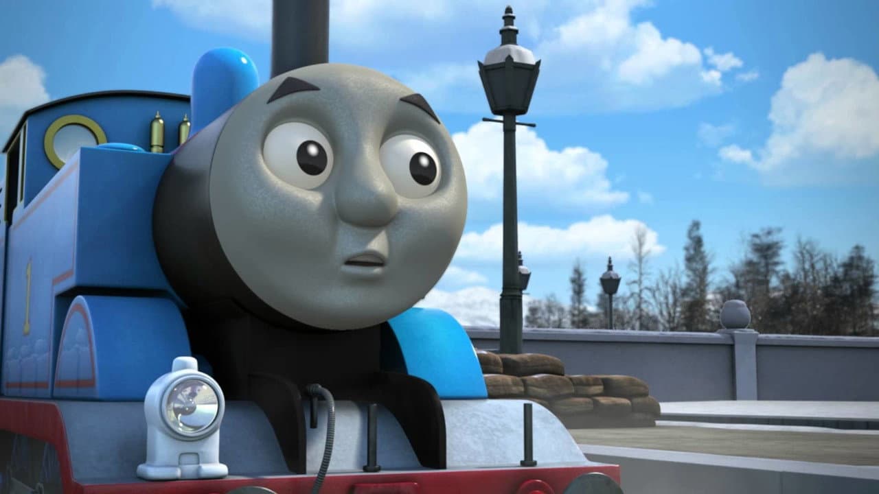 Backdrop – Thomas & Friends: Thomas' Christmas Carol