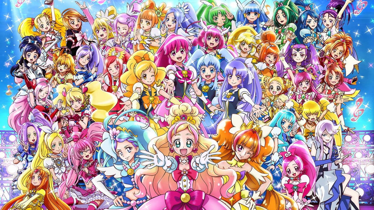 Backdrop – Pretty Cure All Stars Movie 7 Spring Carnival
