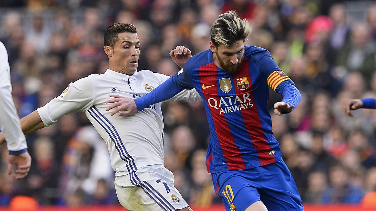 Backdrop – Ronaldo vs. Messi