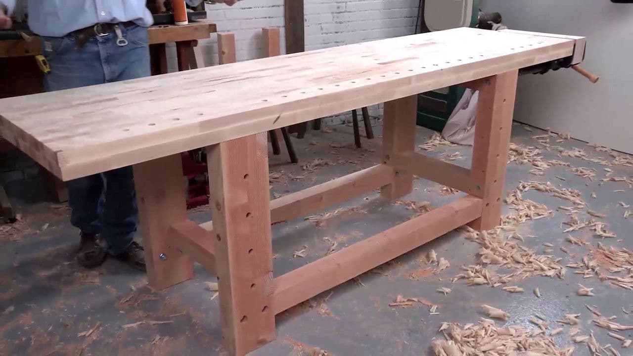 Backdrop – Build a Sturdy Workbench in Two Days with Christopher Schwarz