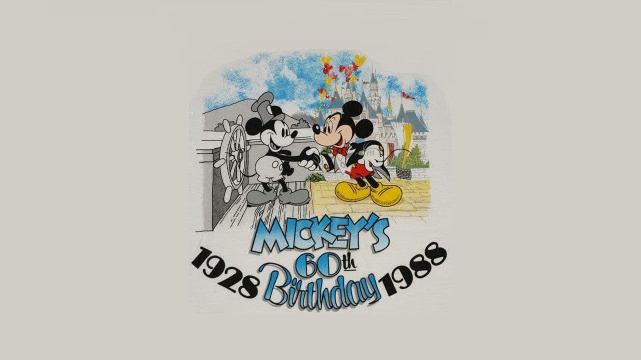Backdrop – Mickey's 60th Birthday