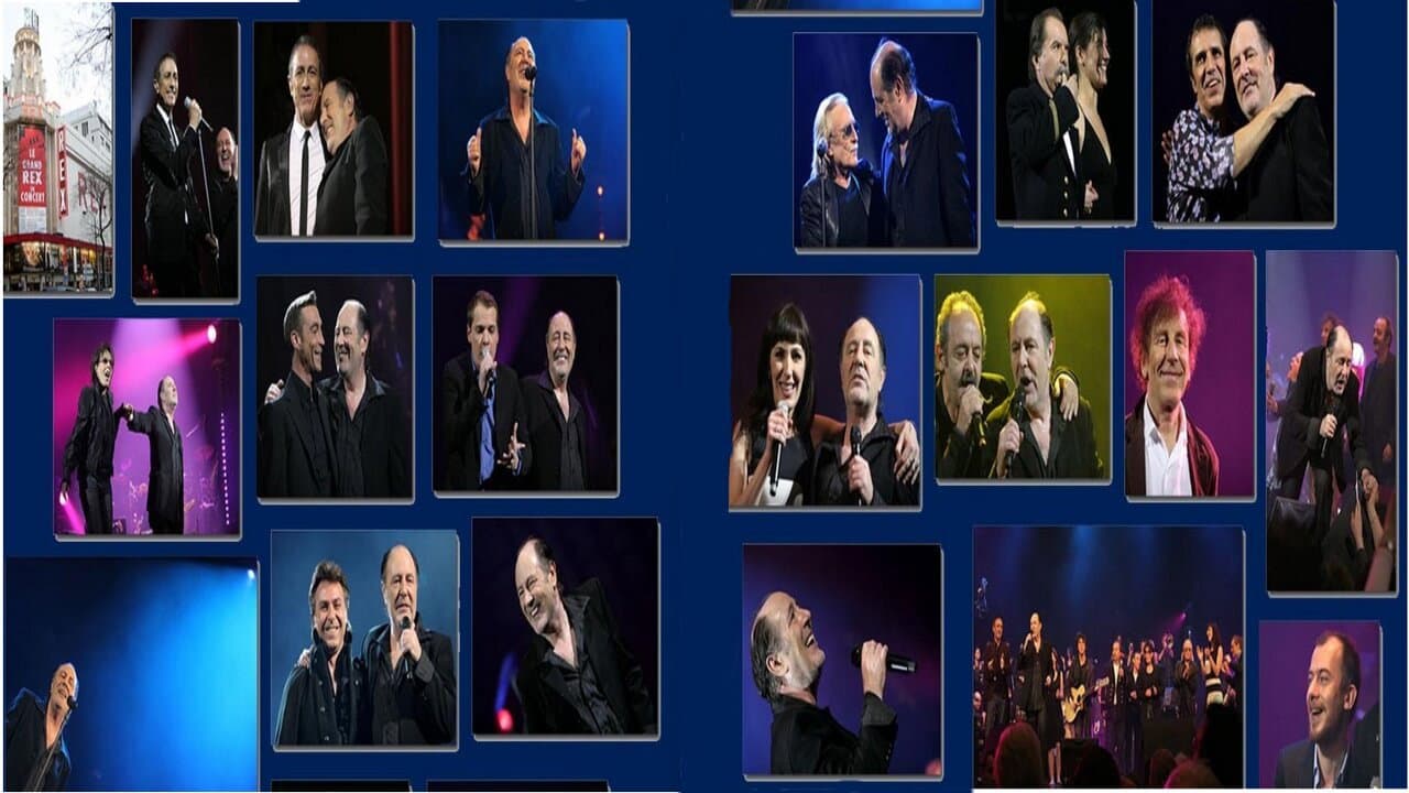 Backdrop – Michel Delpech - Le Grand Rex
