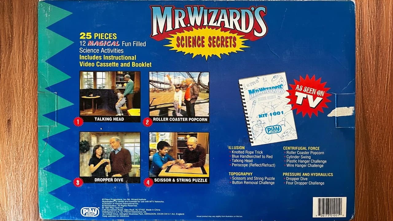 Backdrop – Mr. Wizard's Science Secrets